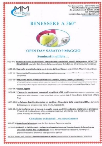 open day 9 maggio 2015