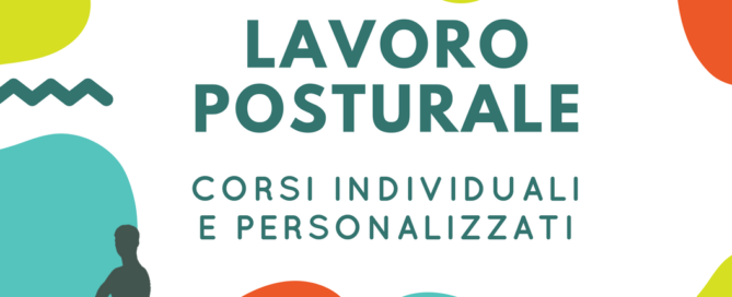 Lavoro posturale corsi individuali